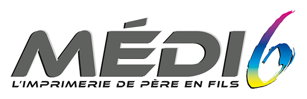 logo imprimerie médi6 contres